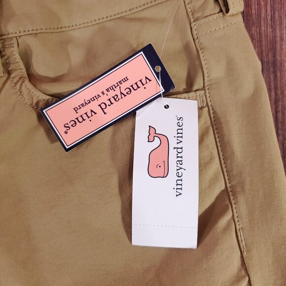 NWT Vineyard Vines Performance Mens Size 30X30 Ridge Khaki 5 Pocket Pants $92.99 - Picture 10 of 16